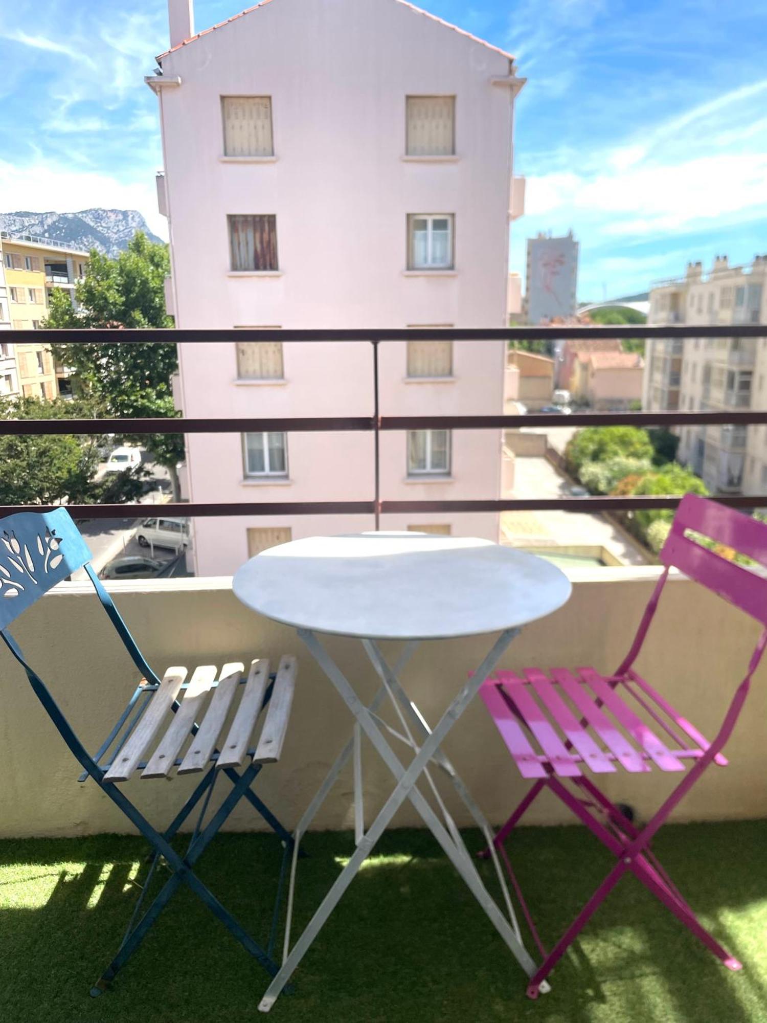 Le Terra-Cota 3 Ch Privees 10' Gare-Port Et Plage, Wfi, Cosy Toulon Bagian luar foto
